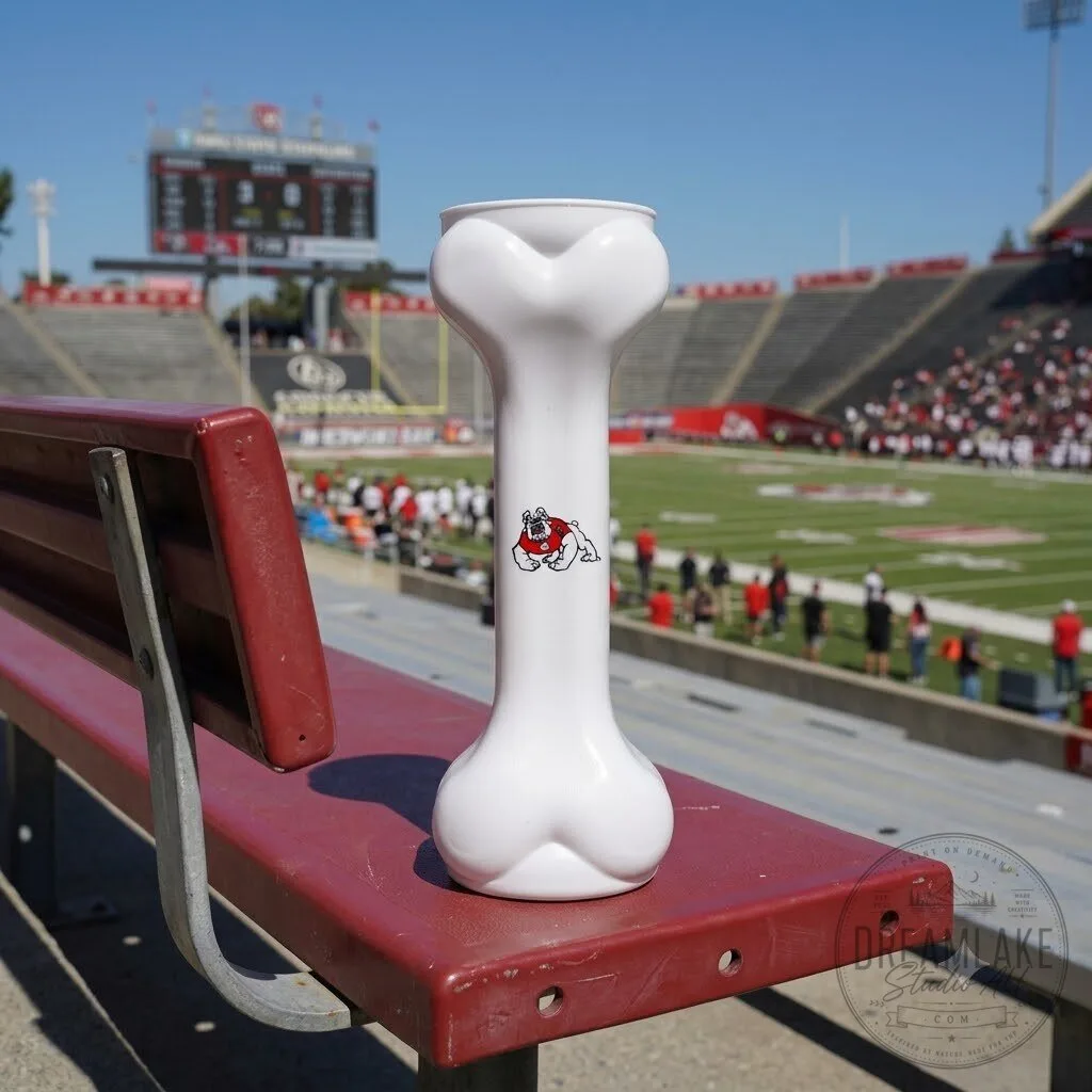 Fresno State Bulldogs Bone Shaped Beer 9 Fresno State Bulldogs Bone Shaped Beer