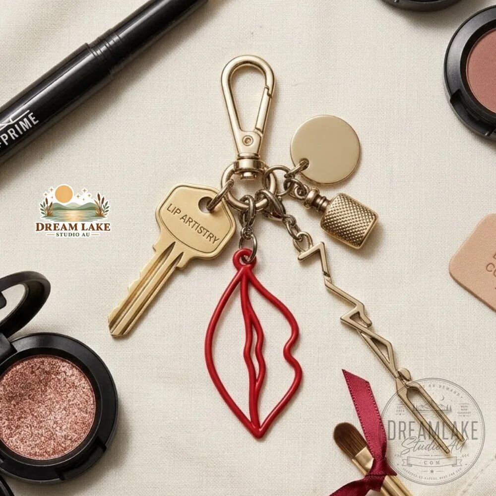 MAC Velvet Lips Keychain